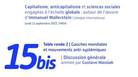 Video still: Table ronde 2 — Gauches mondiales et mouvements anti-systémiques