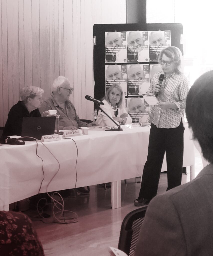 Conference at the Fondation Maison des sciences de l'homme, Paris, 2023.
